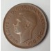 AUSTRALIA 1951 .ONE 1  PENNY . ERROR . NICE PLANCHET FLAW